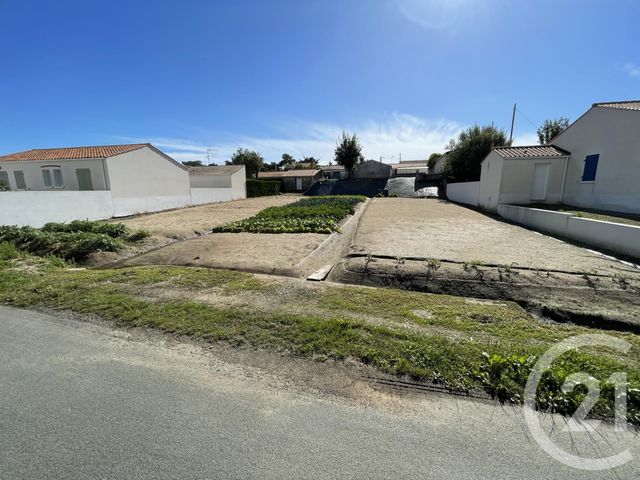 Terrain &agrave; vendre - 870 m2 - La Tranche Sur Mer - 85 - PAYS-DE-LOIRE