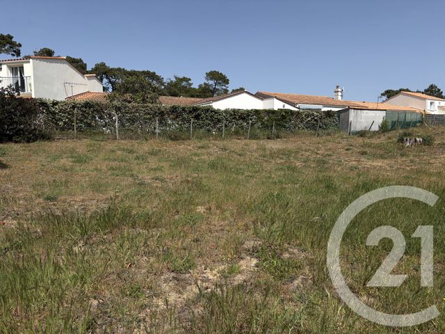 Terrain &agrave; vendre - 417 m2 - La Tranche Sur Mer - 85 - PAYS-DE-LOIRE
