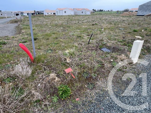 Terrain à vendre - 420 m2 - St Vincent Sur Jard - 85 - PAYS-DE-LOIRE